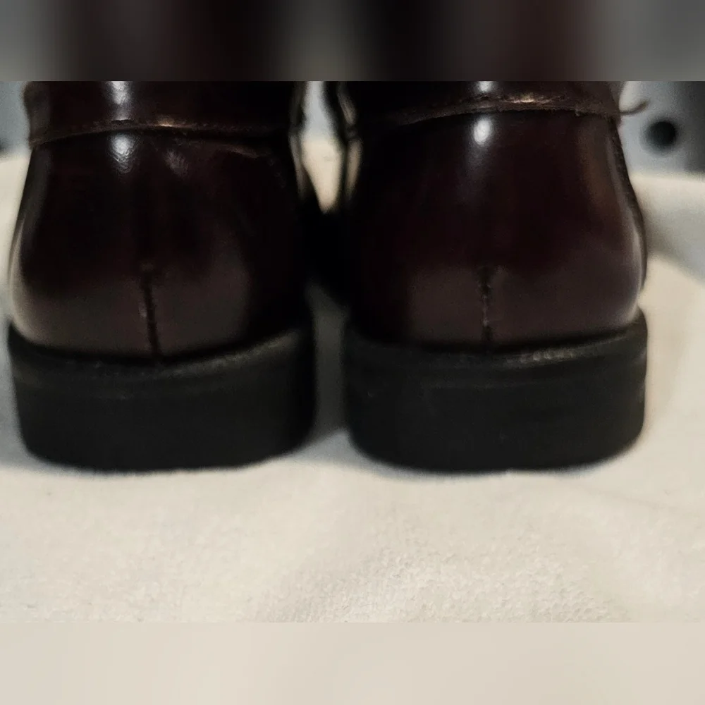 G.H. Bass & Co. Kids Burgundy Penny Loafers